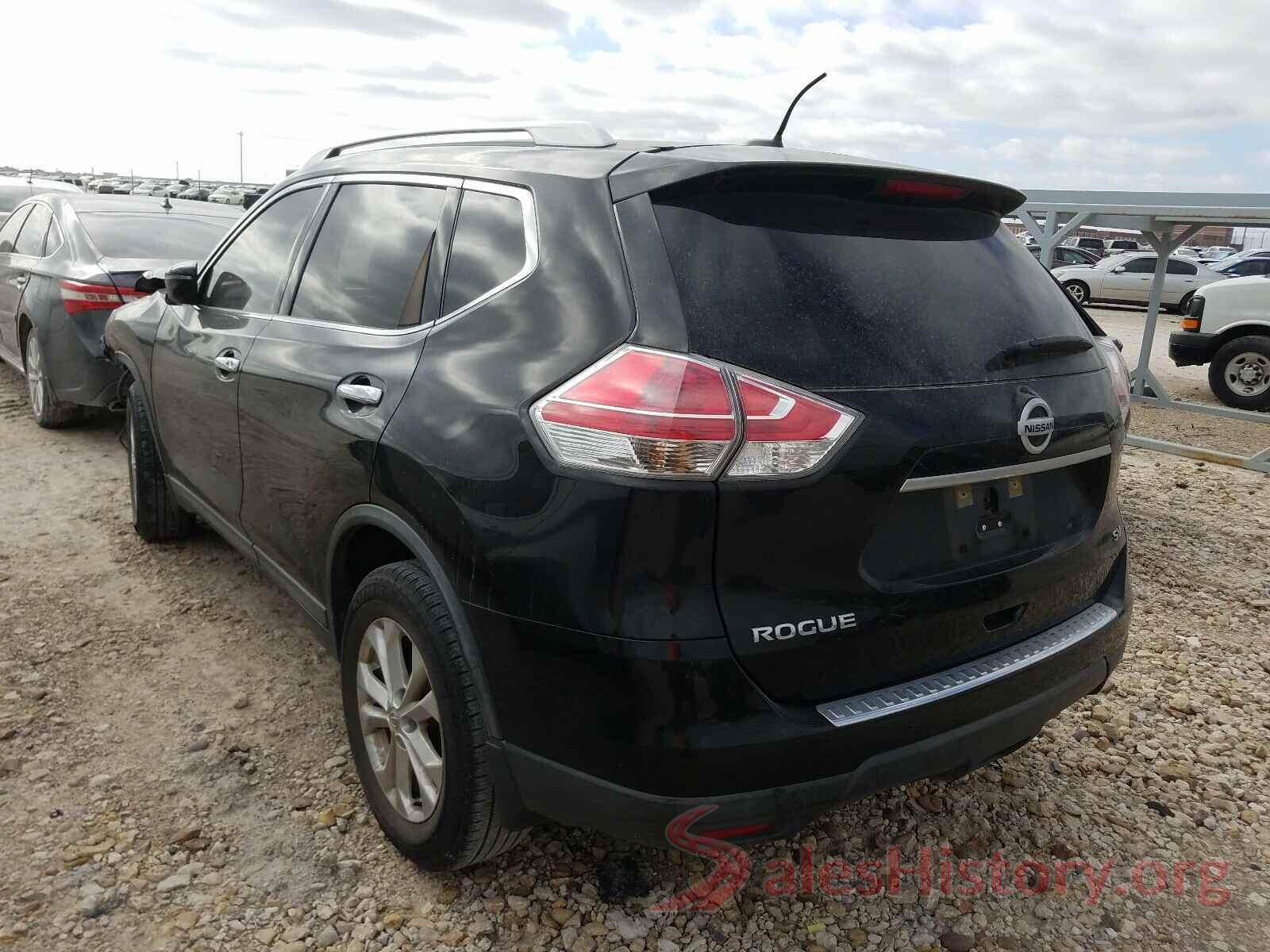 KNMAT2MT1GP736619 2016 NISSAN ROGUE