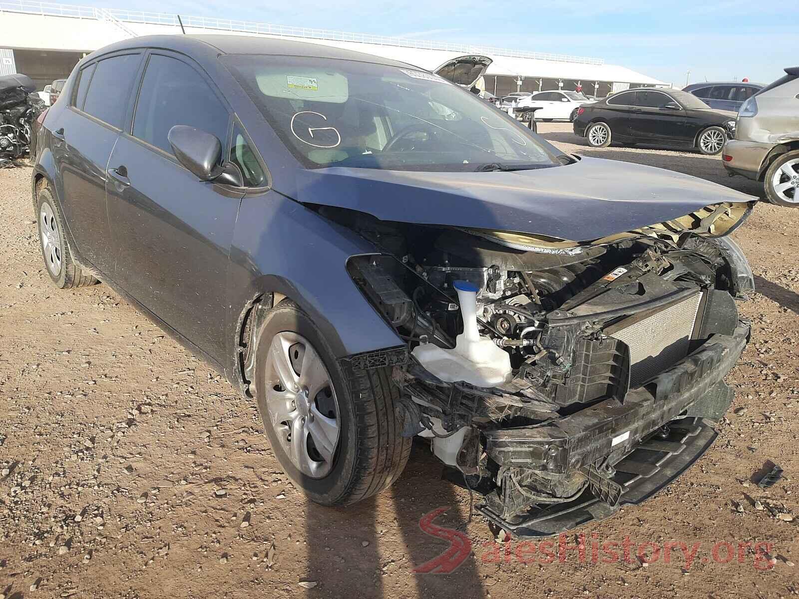 KNAFK5A87G5605553 2016 KIA FORTE