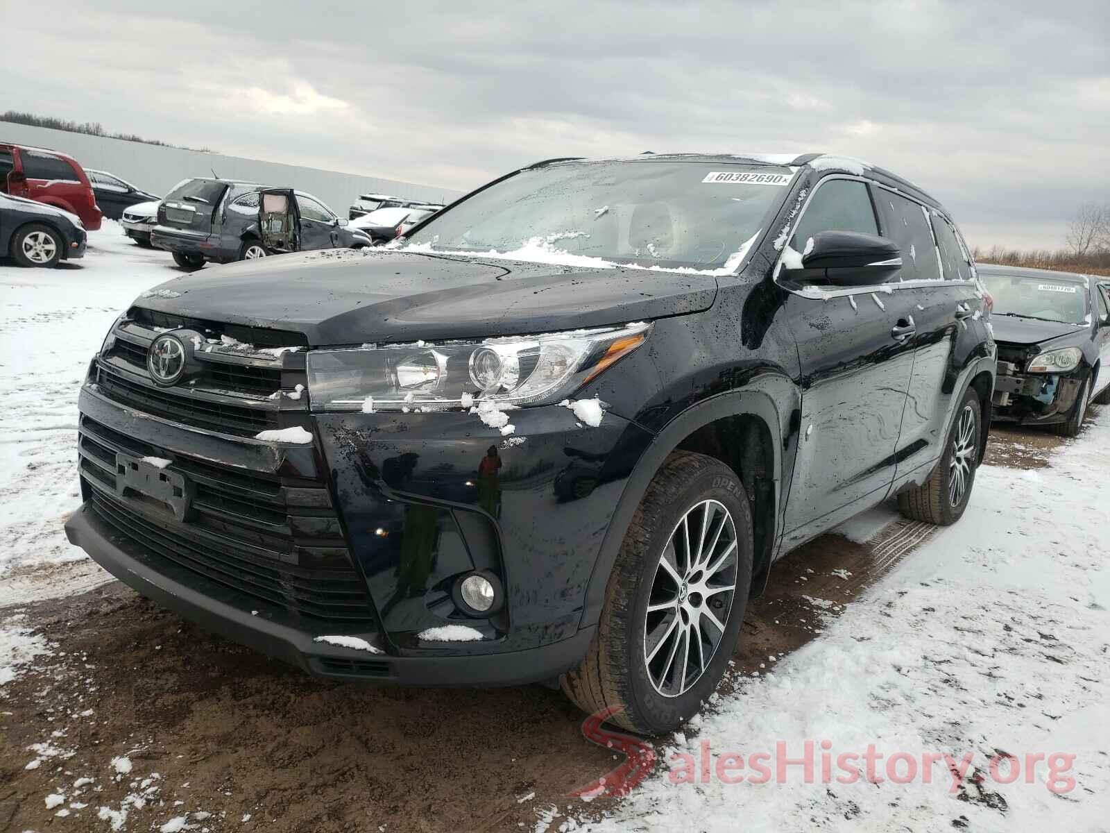 5TDJZRFH6HS484387 2017 TOYOTA HIGHLANDER