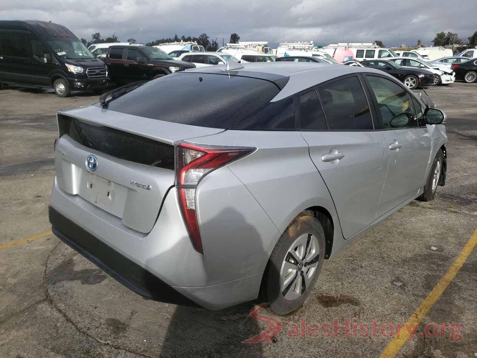 JTDKARFU7G3515459 2016 TOYOTA PRIUS