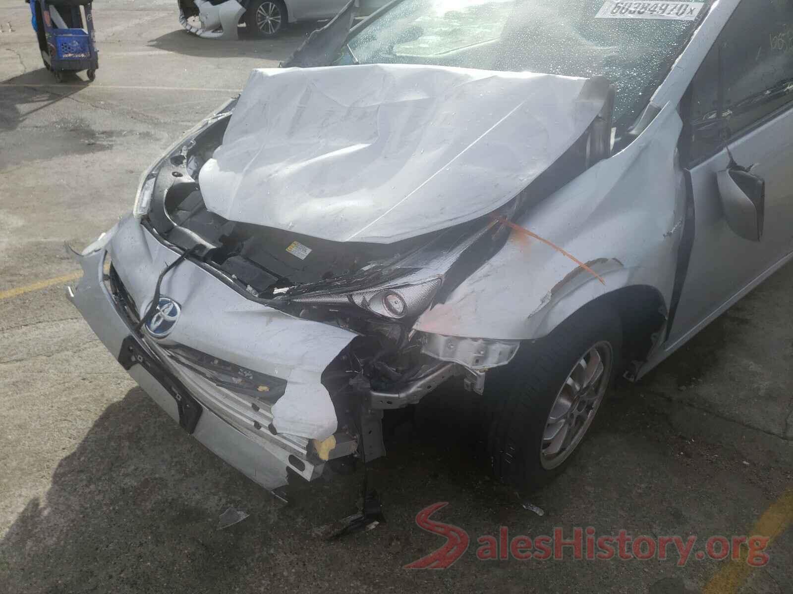 JTDKARFU7G3515459 2016 TOYOTA PRIUS