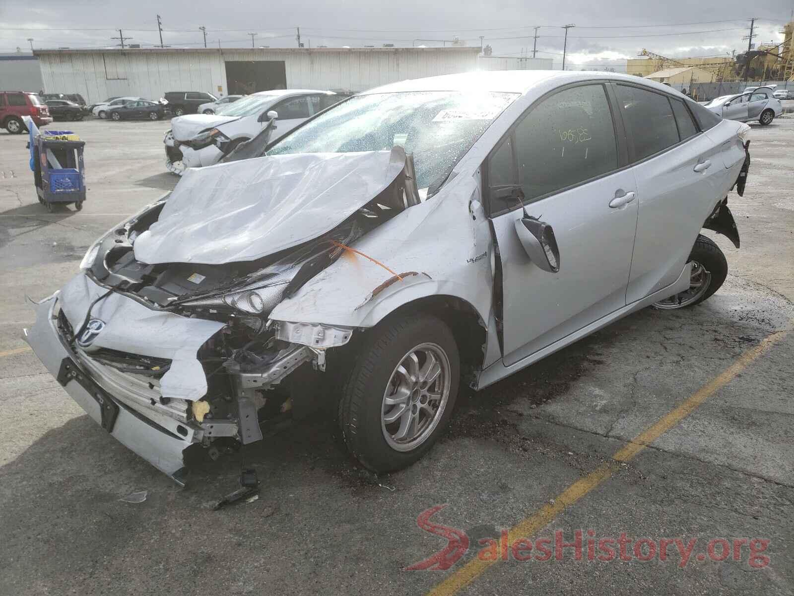 JTDKARFU7G3515459 2016 TOYOTA PRIUS