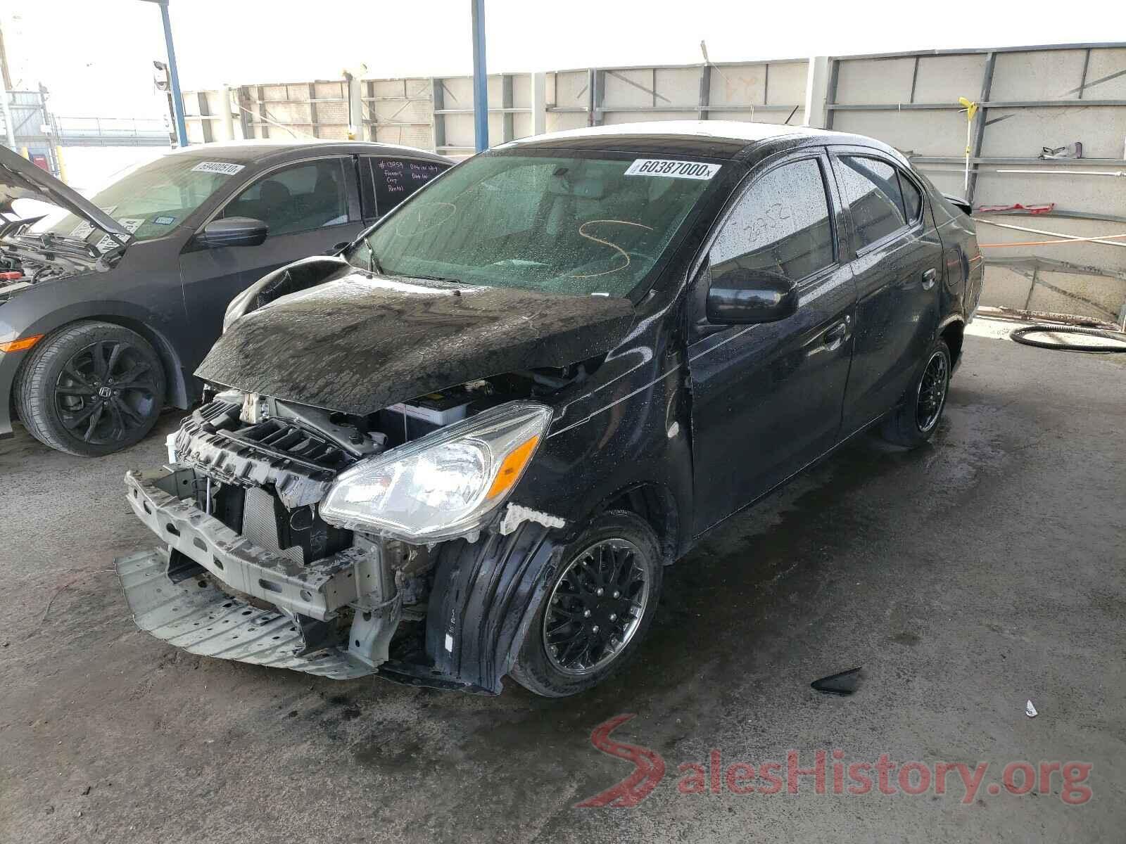 ML32F3FJXHHF19522 2017 MITSUBISHI MIRAGE