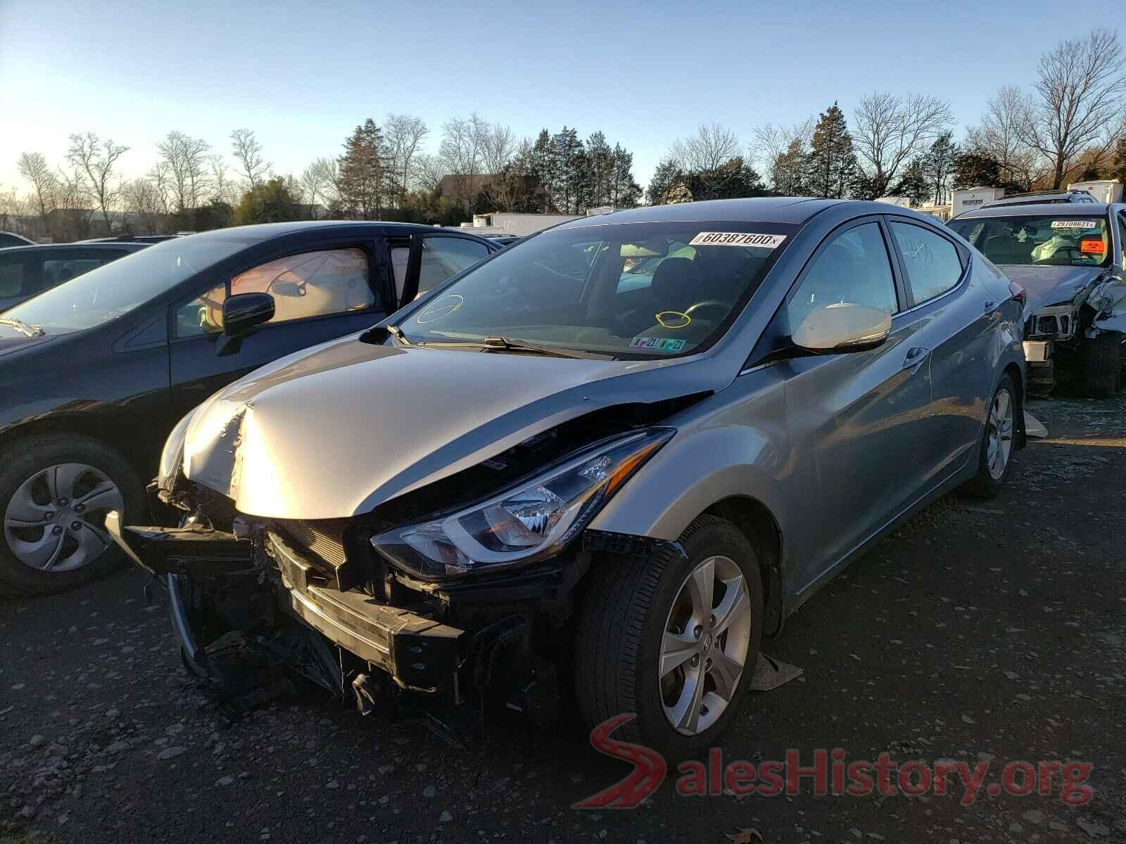 KMHDH4AE3GU505119 2016 HYUNDAI ELANTRA