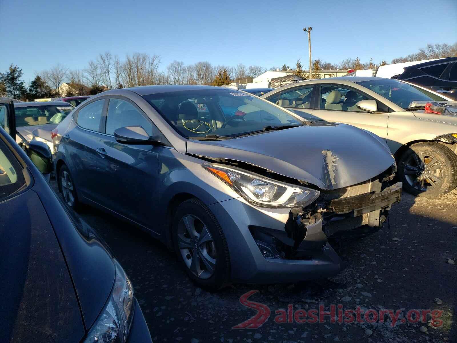 KMHDH4AE3GU505119 2016 HYUNDAI ELANTRA