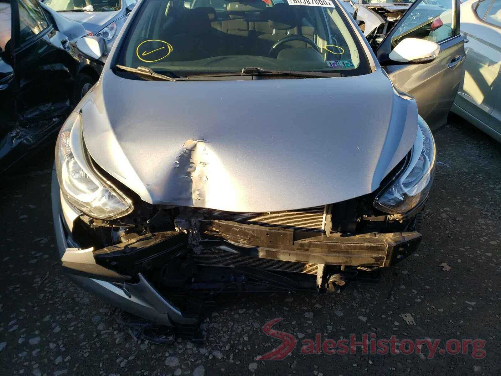 KMHDH4AE3GU505119 2016 HYUNDAI ELANTRA