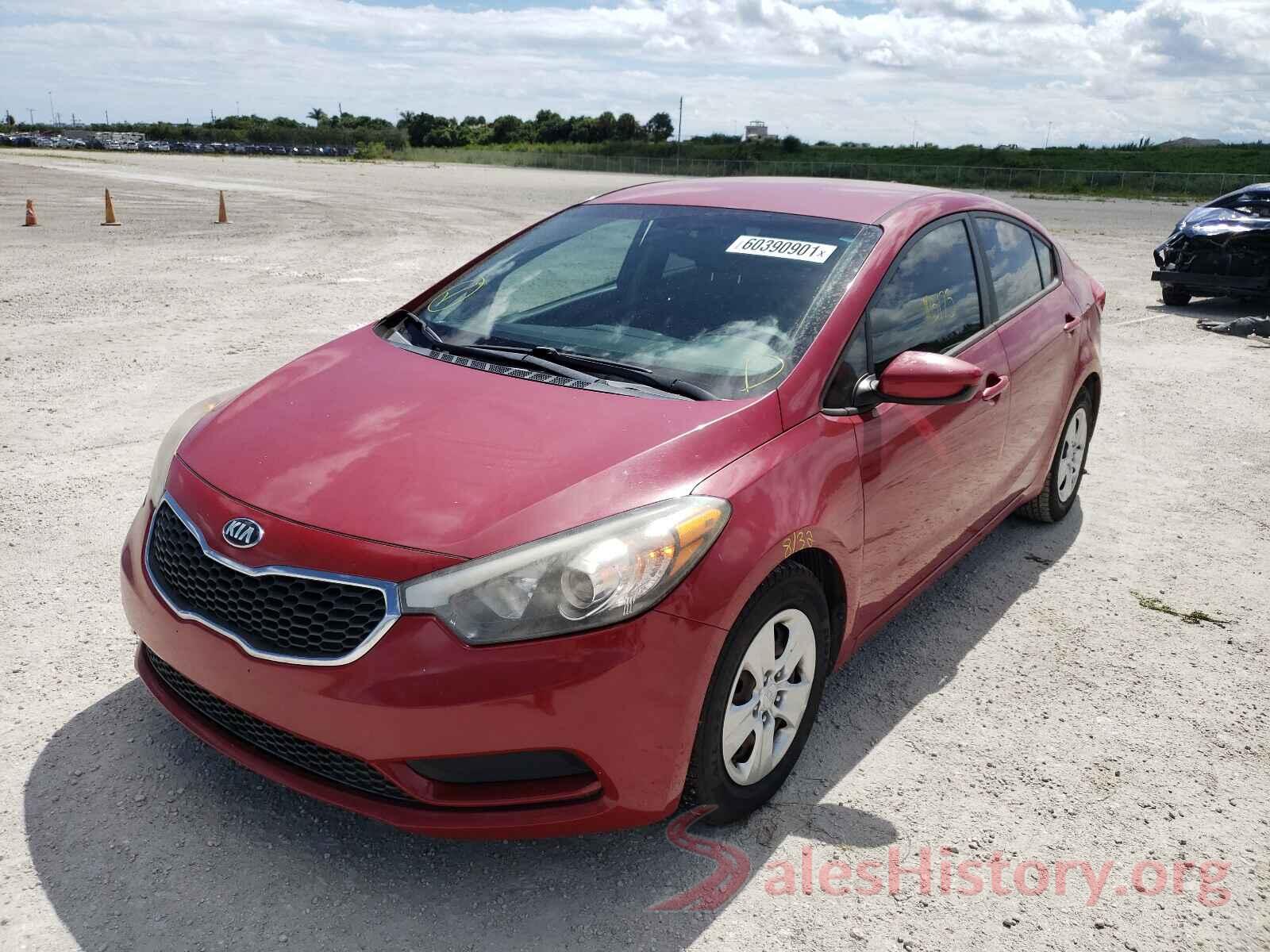 KNAFK4A66G5458649 2016 KIA FORTE