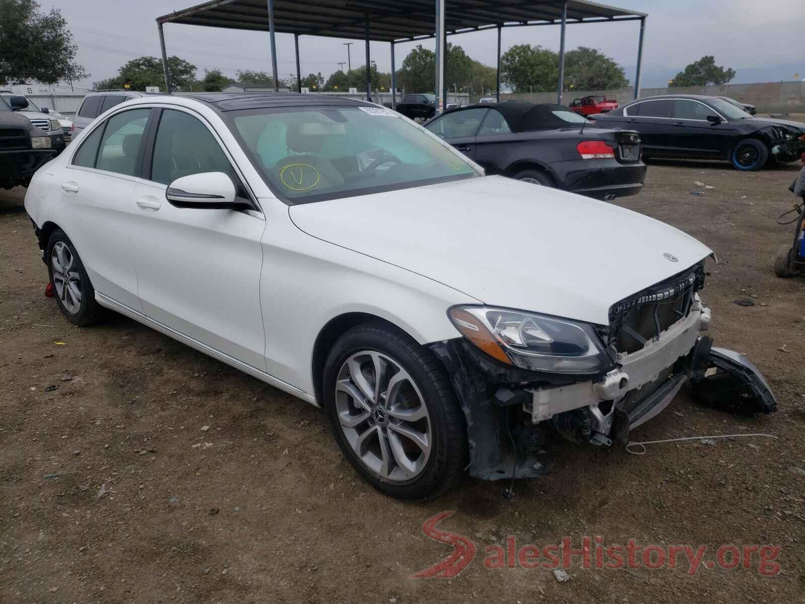 55SWF4JB6JU237092 2018 MERCEDES-BENZ C-CLASS