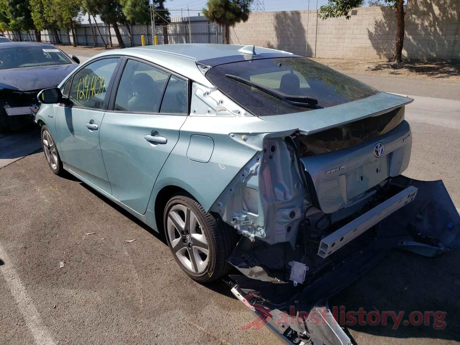 JTDKARFU6G3023716 2016 TOYOTA PRIUS