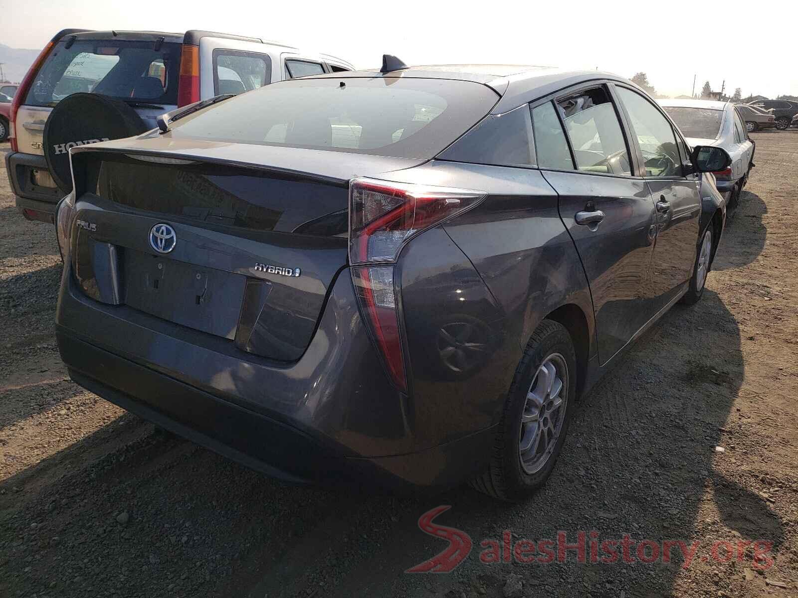 JTDKBRFU0G3006424 2016 TOYOTA PRIUS