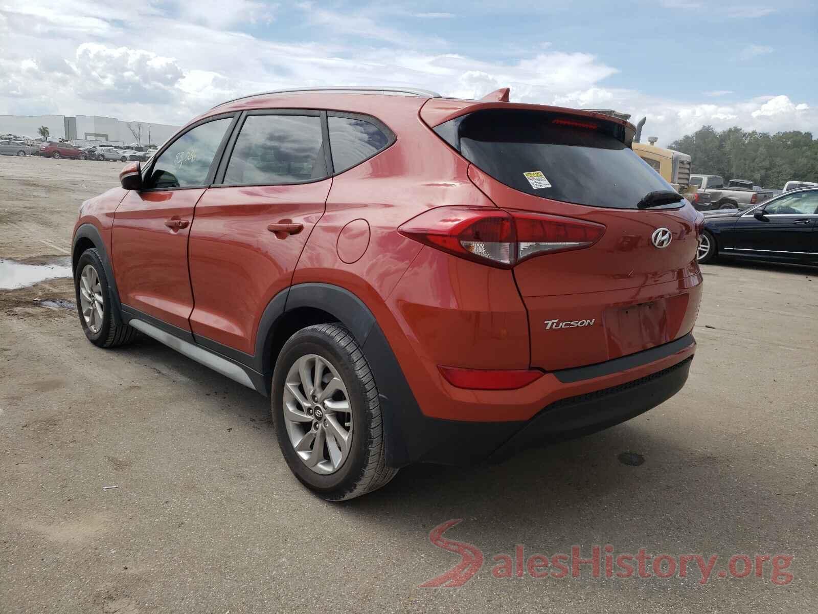 KM8J33A49HU443424 2017 HYUNDAI TUCSON