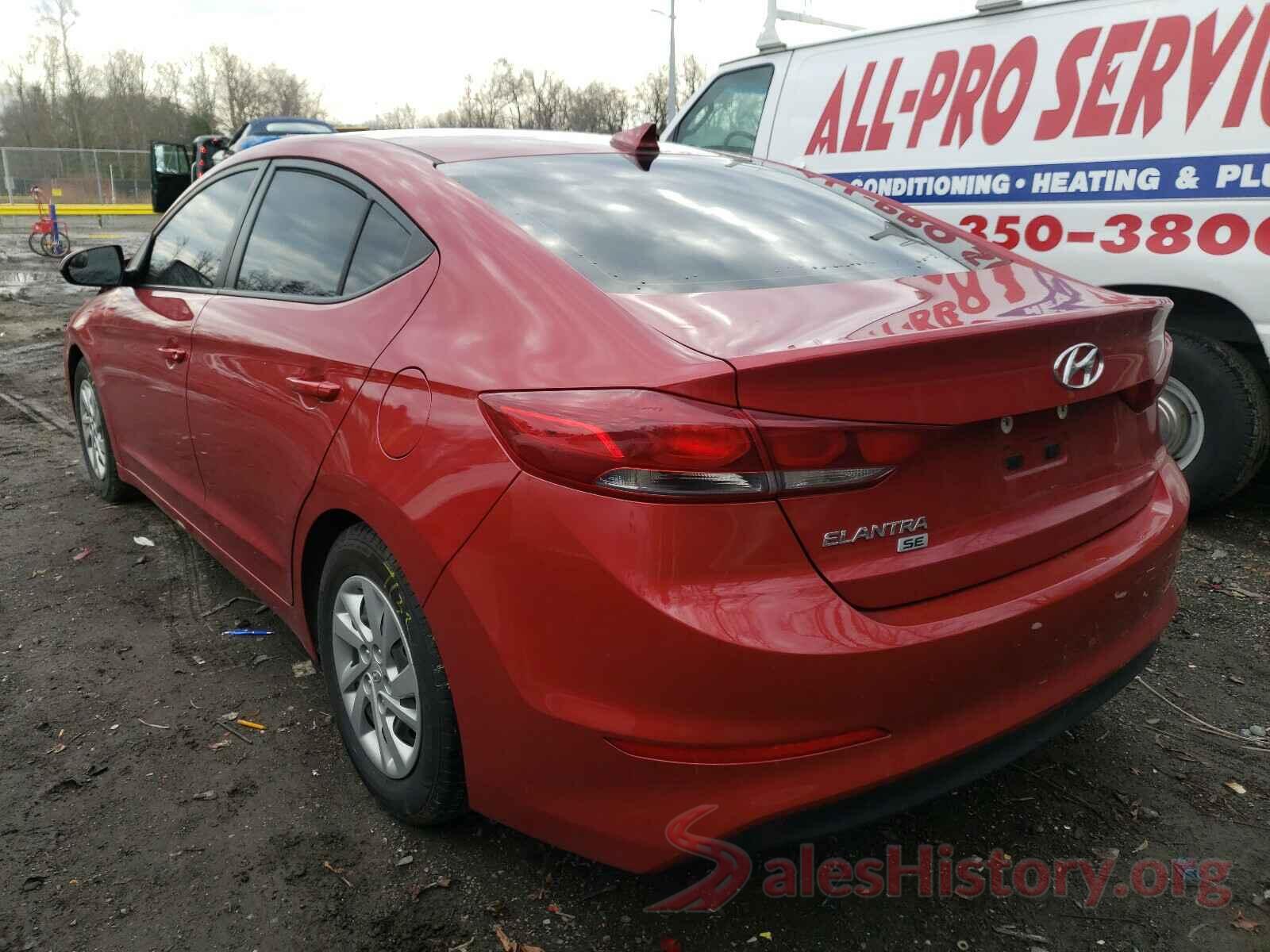 5NPD74LF2HH209503 2017 HYUNDAI ELANTRA