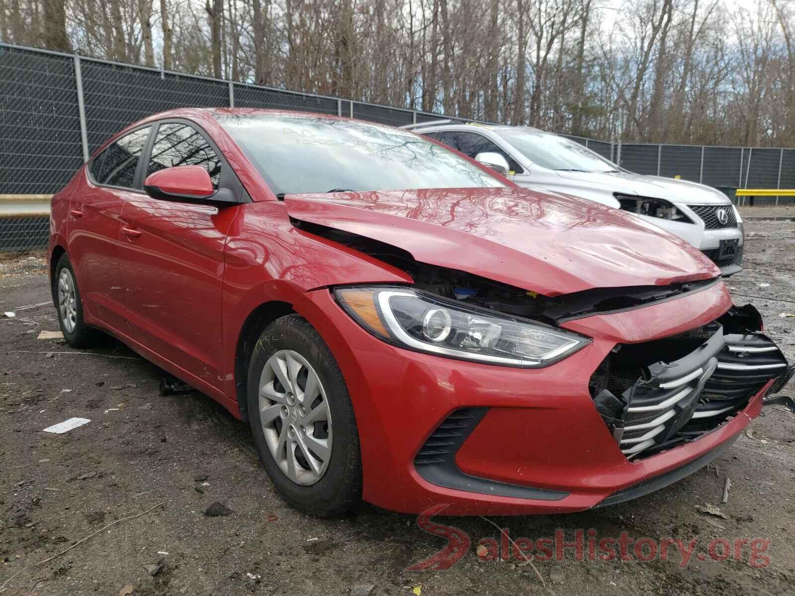 5NPD74LF2HH209503 2017 HYUNDAI ELANTRA