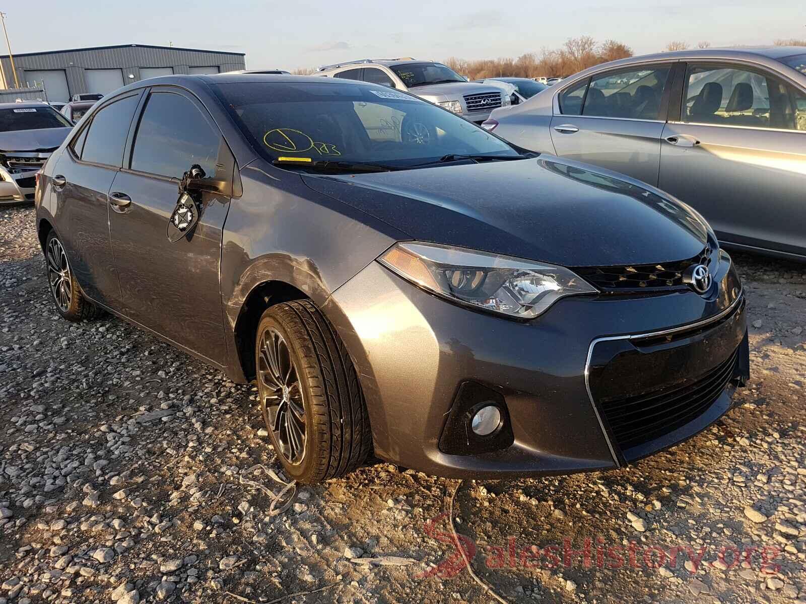 5YFBURHE3GP412267 2016 TOYOTA COROLLA