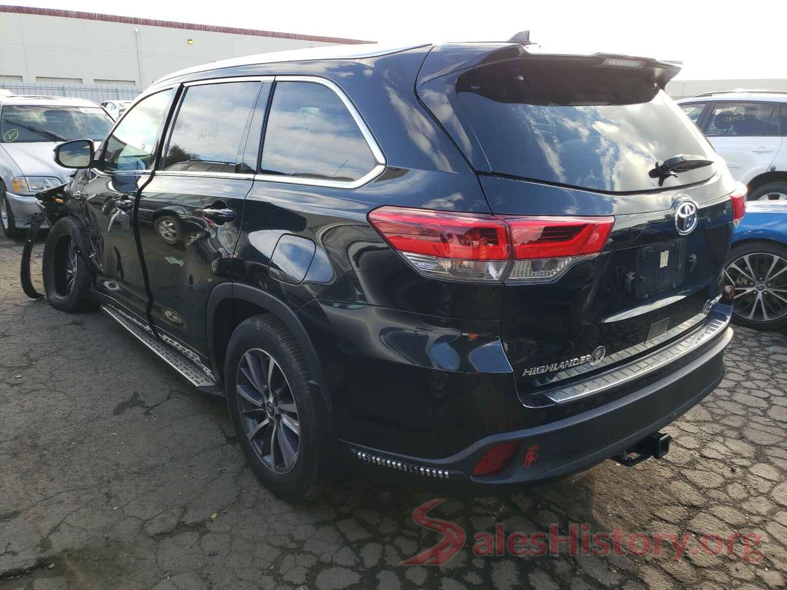 5TDJZRFH5HS520540 2017 TOYOTA HIGHLANDER