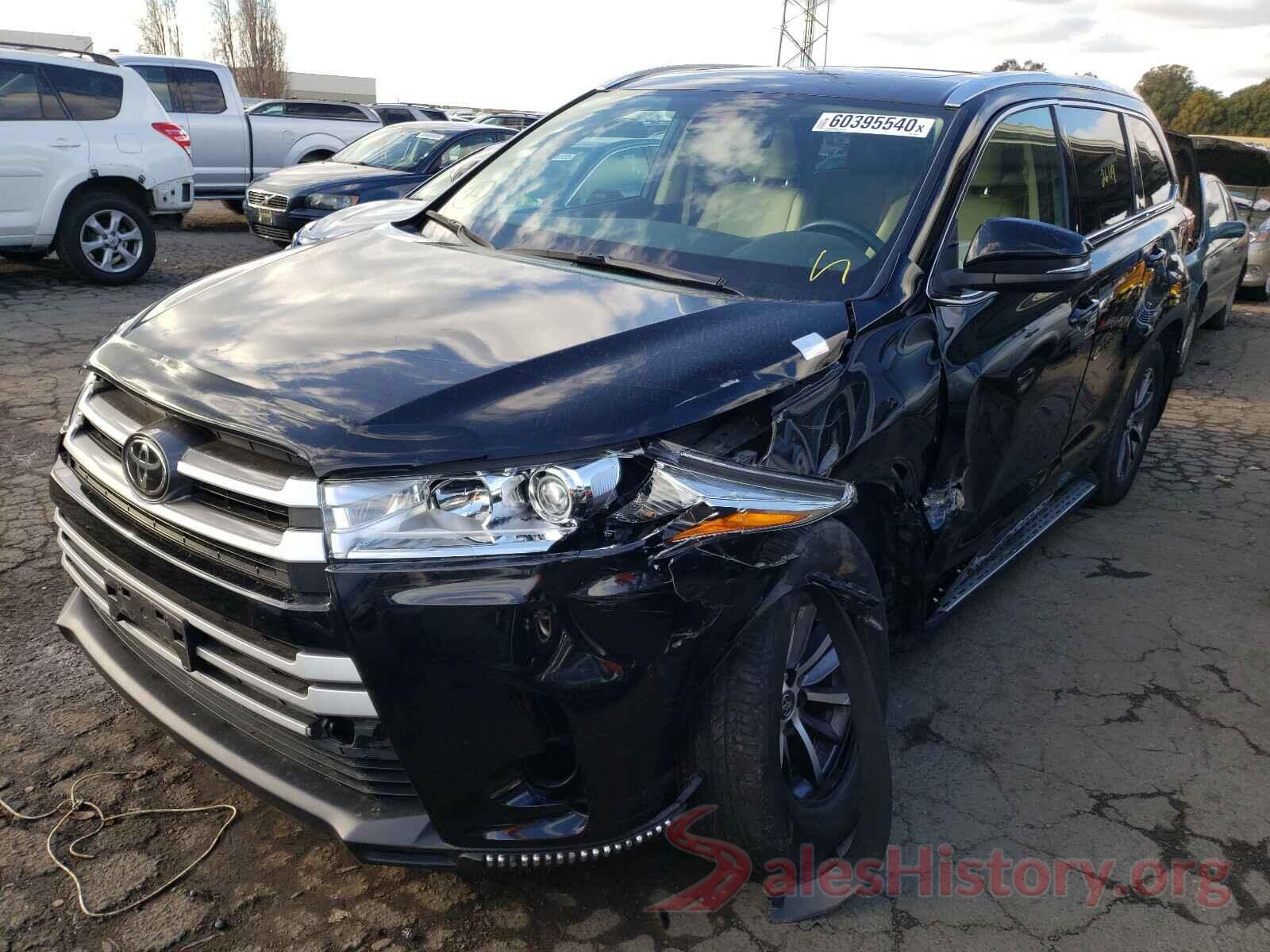 5TDJZRFH5HS520540 2017 TOYOTA HIGHLANDER