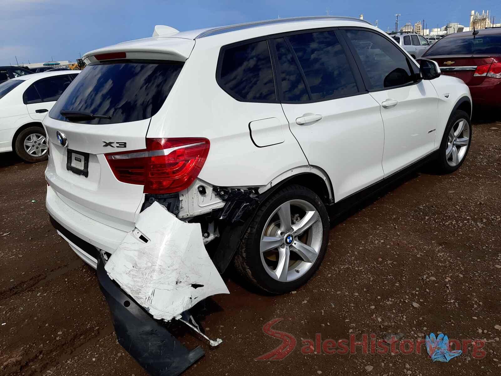 5UXWZ7C55H0U45697 2017 BMW X3