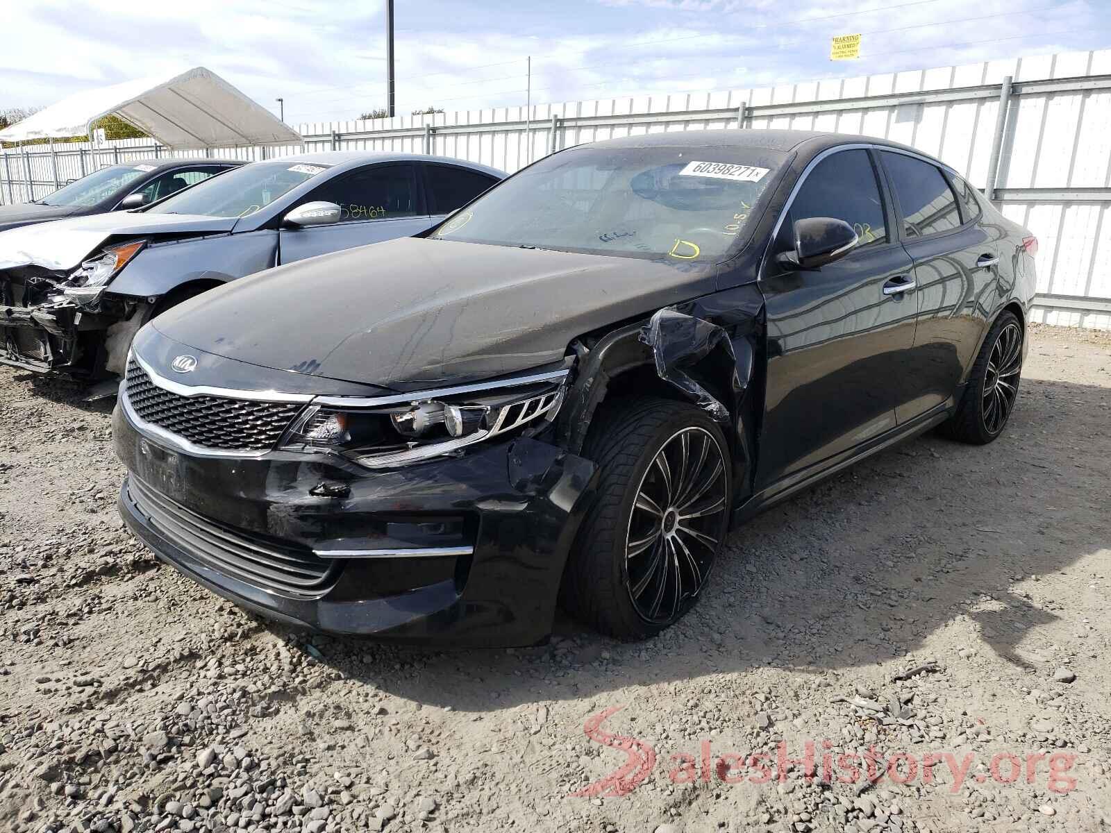 5XXGT4L32GG040527 2016 KIA OPTIMA