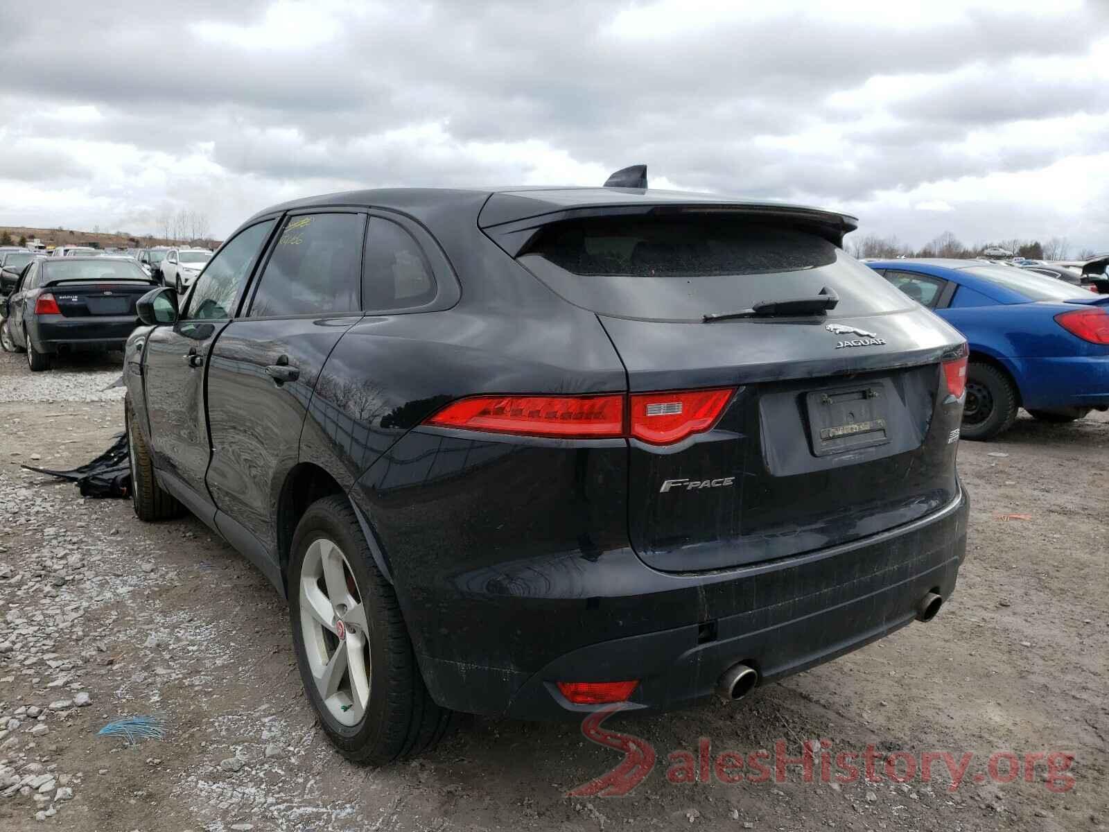 SADCJ2BV8HA060164 2017 JAGUAR F-PACE