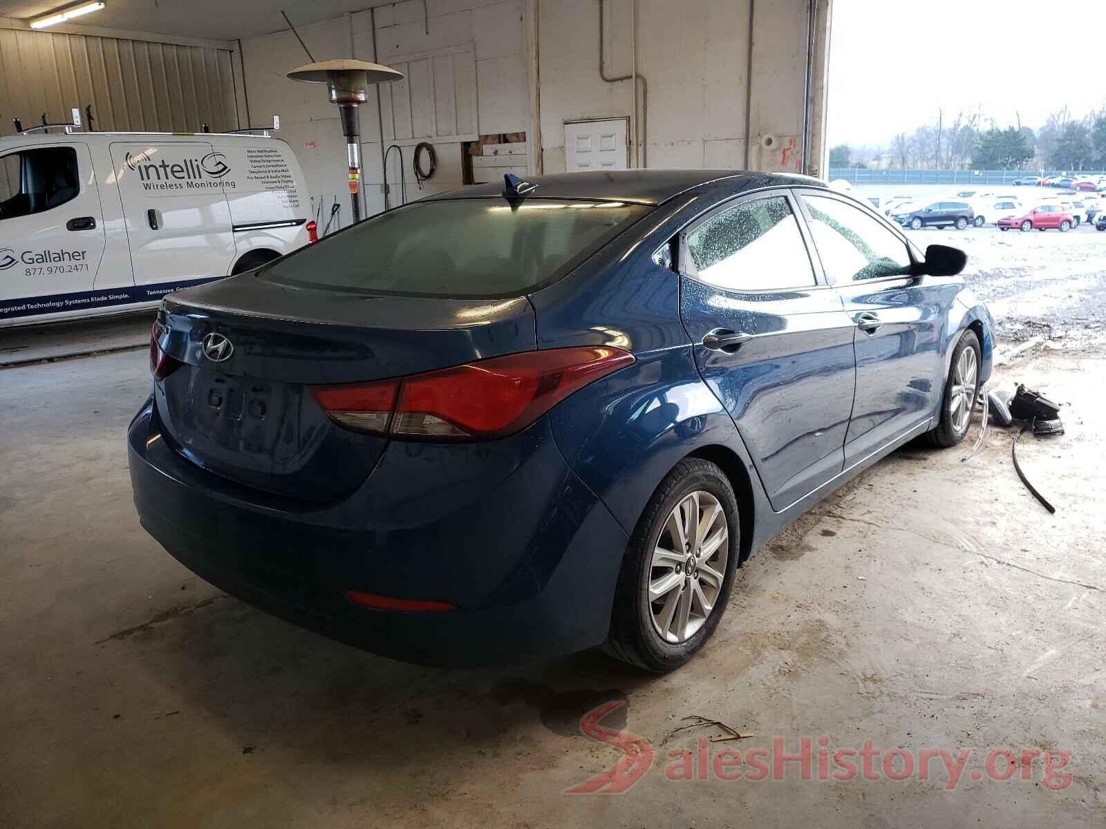 KMHDH4AE3FU393842 2015 HYUNDAI ELANTRA