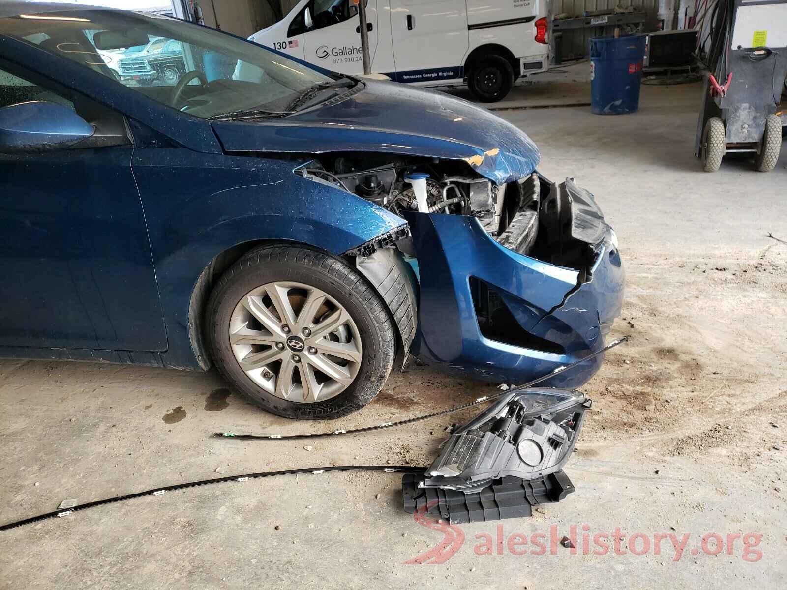 KMHDH4AE3FU393842 2015 HYUNDAI ELANTRA