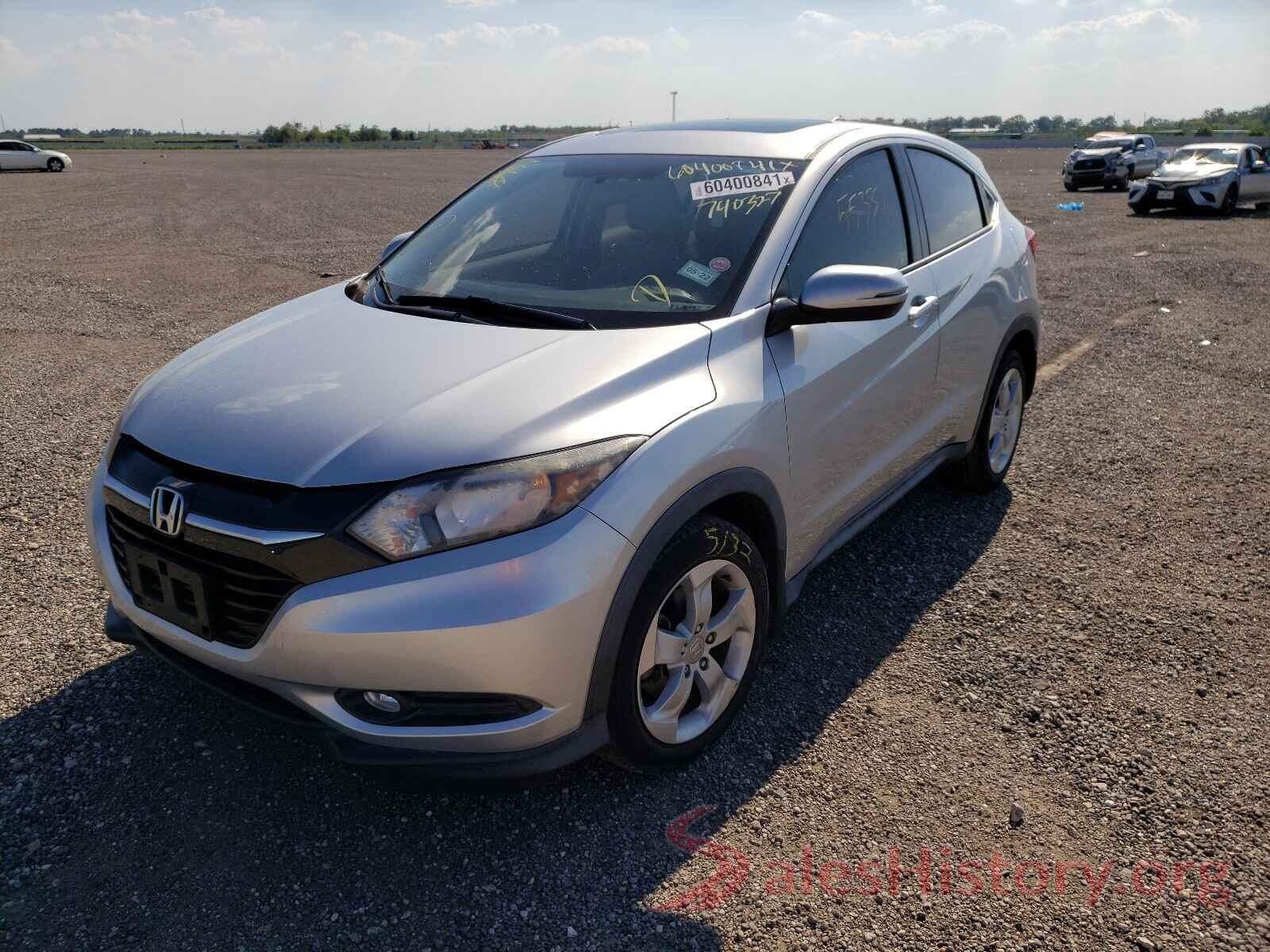 3CZRU5H51GM740327 2016 HONDA HR-V