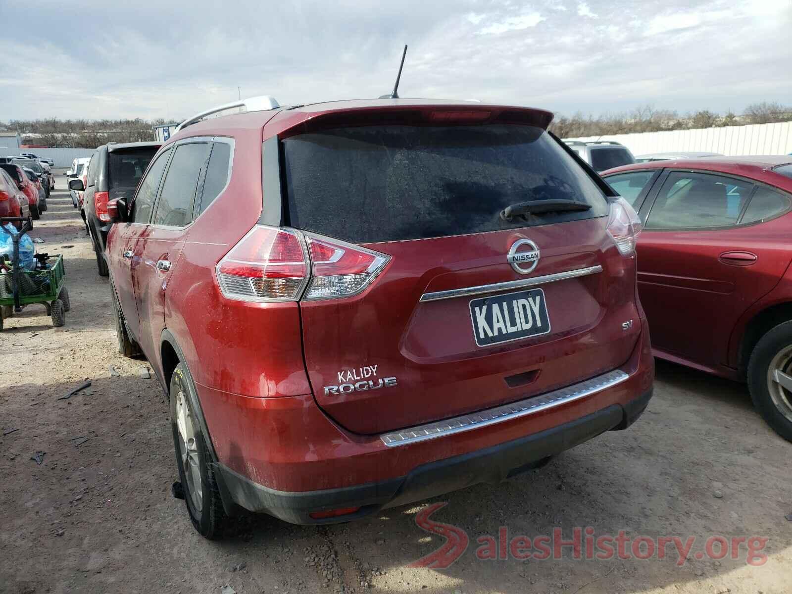 KNMAT2MT8GP713936 2016 NISSAN ROGUE