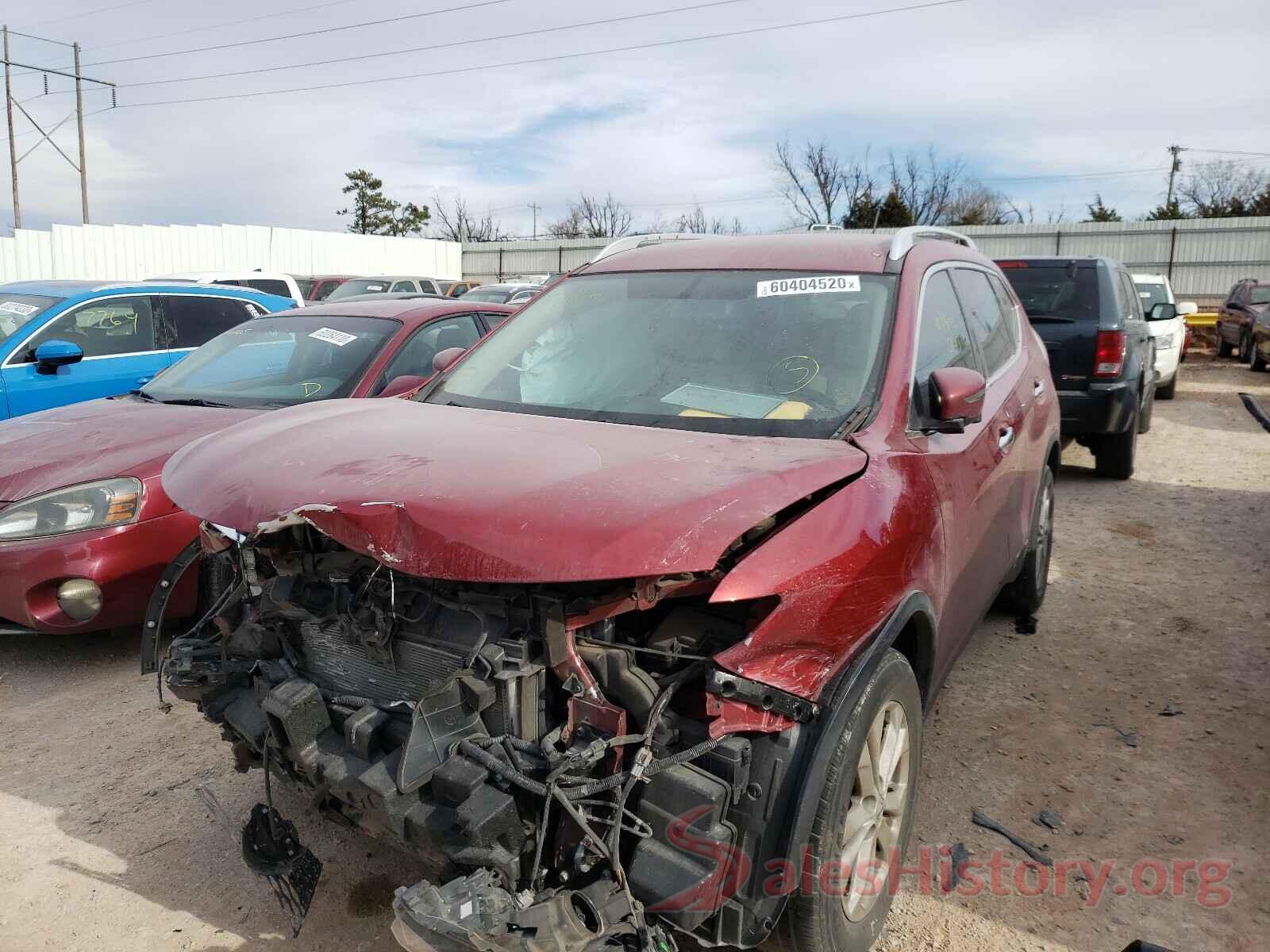 KNMAT2MT8GP713936 2016 NISSAN ROGUE