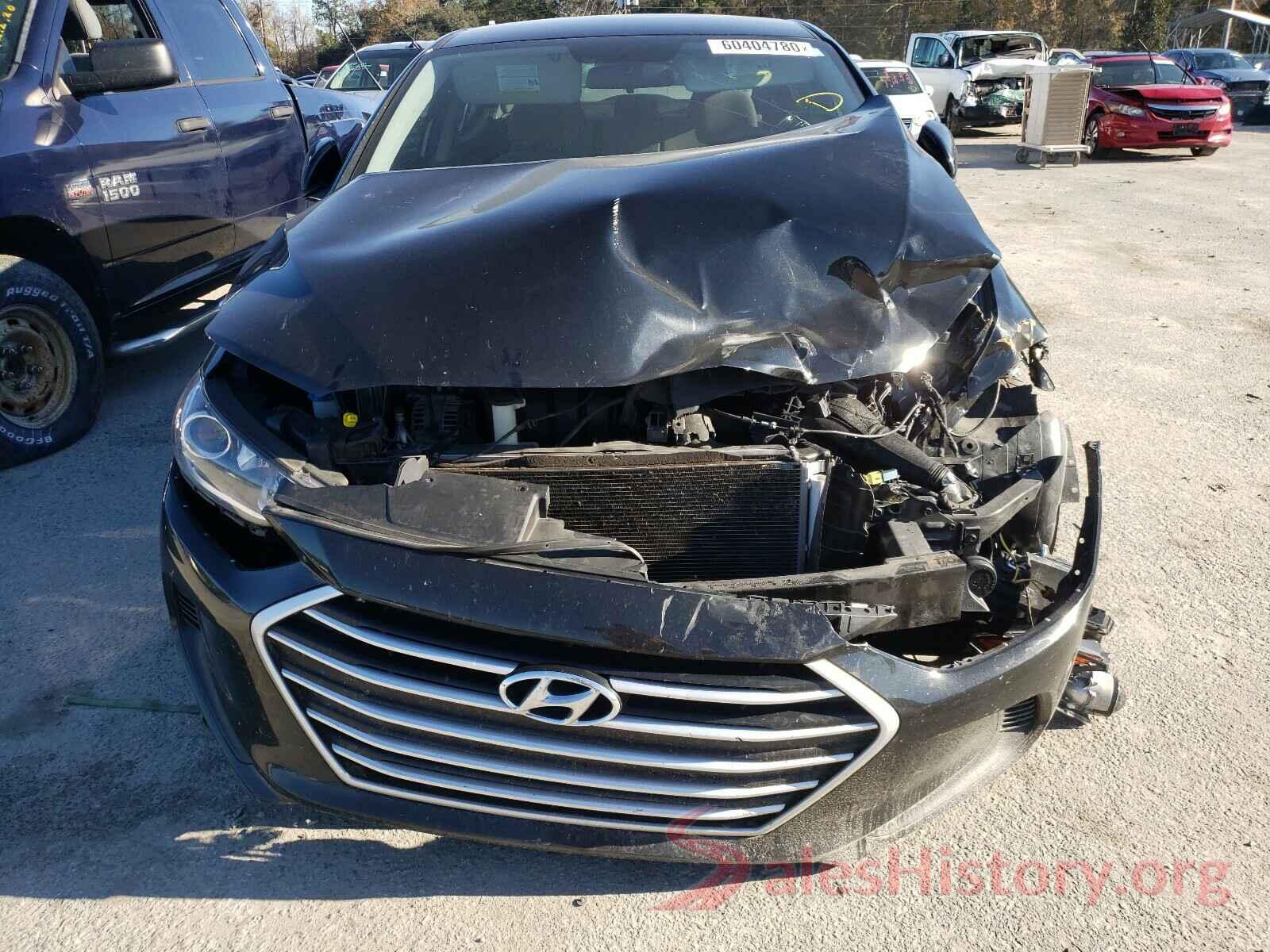 5NPD74LF8HH174501 2017 HYUNDAI ELANTRA