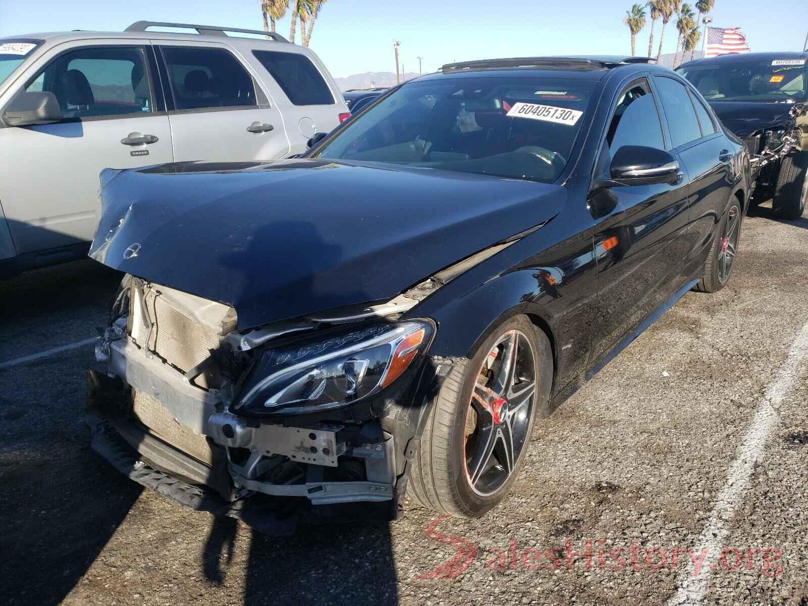 55SWF4JB4GU123987 2016 MERCEDES-BENZ C CLASS