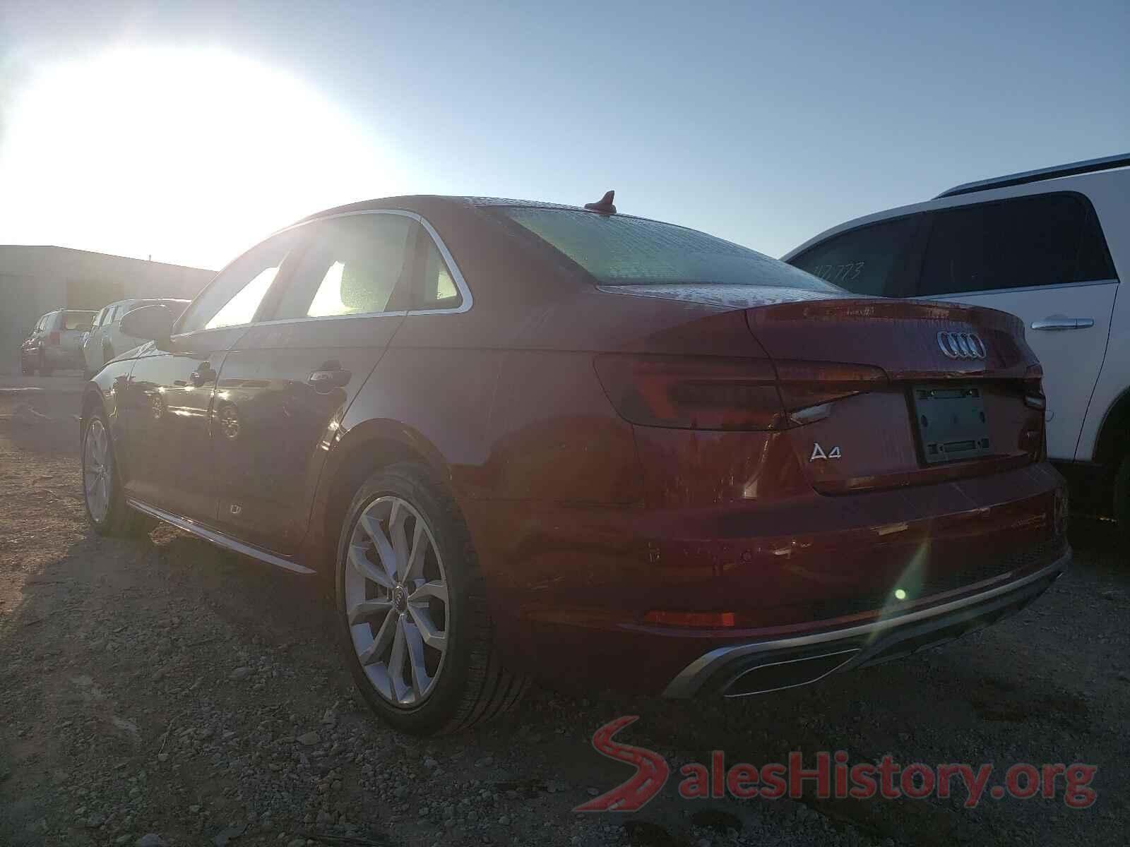 WAUENAF41KN018999 2019 AUDI A4