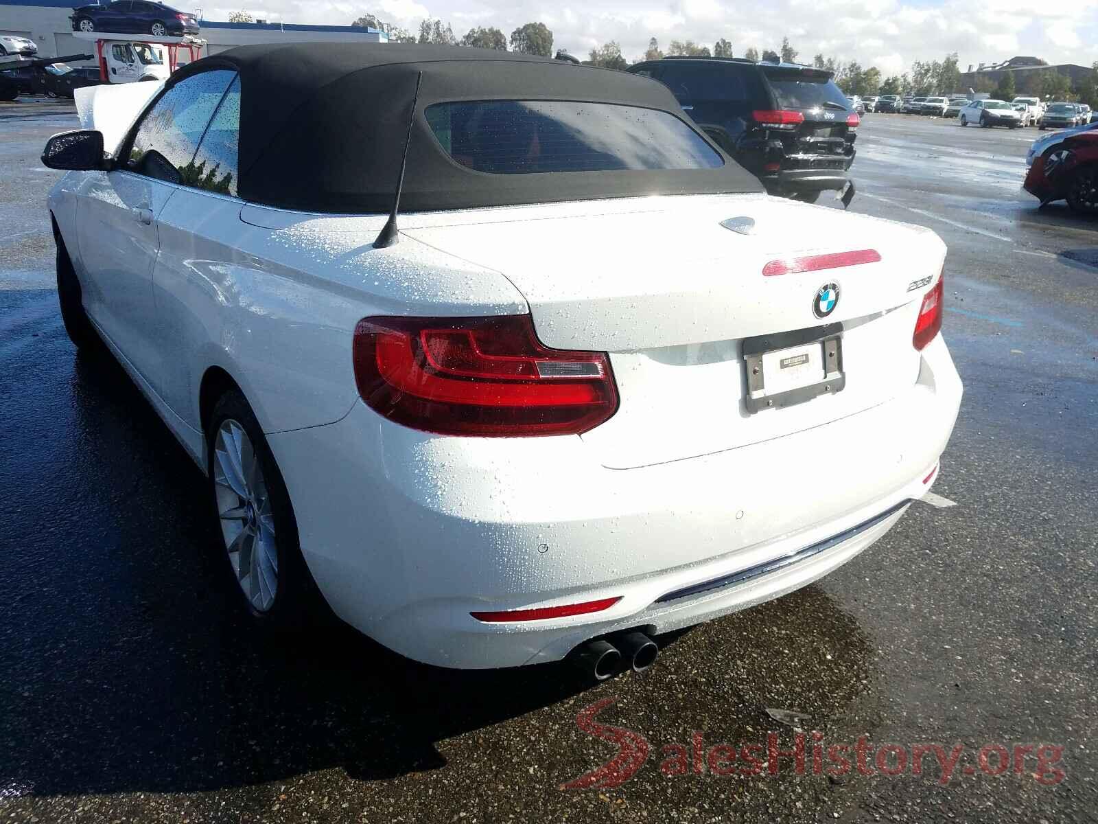 WBA1K9C55GV321925 2016 BMW 2 SERIES