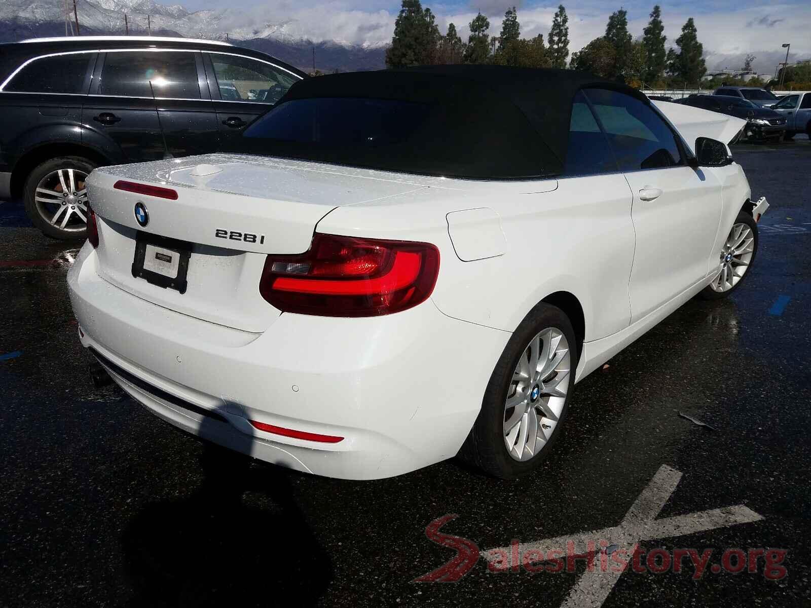 WBA1K9C55GV321925 2016 BMW 2 SERIES