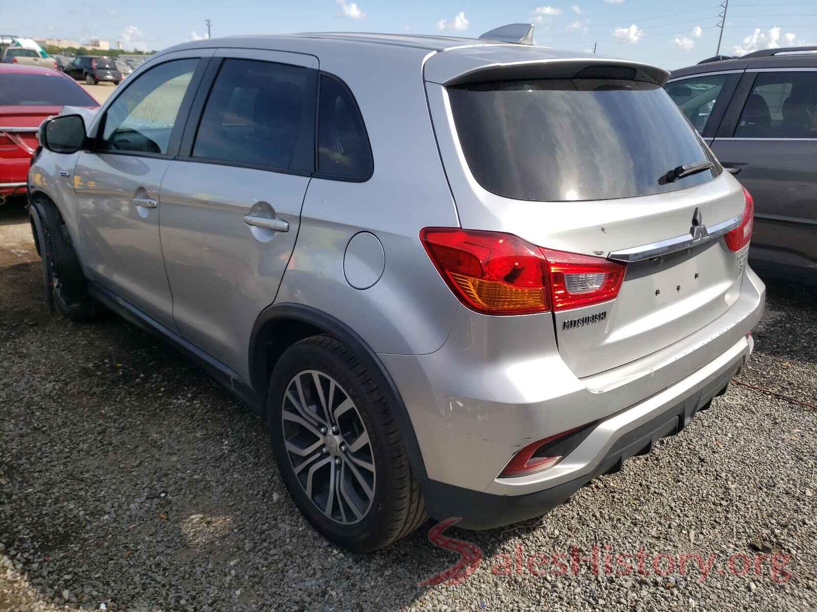 JA4AP4AU1KU006856 2019 MITSUBISHI OUTLANDER