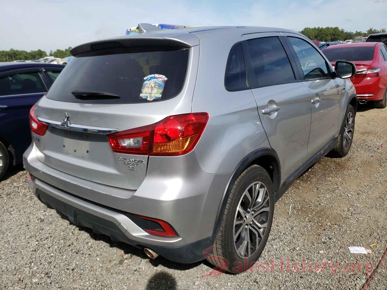 JA4AP4AU1KU006856 2019 MITSUBISHI OUTLANDER