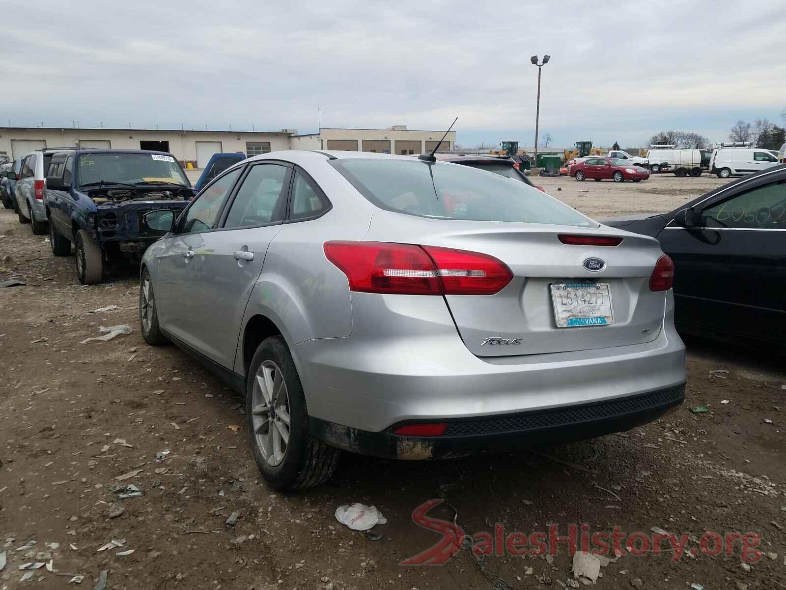 1FADP3F25HL240720 2017 FORD FOCUS