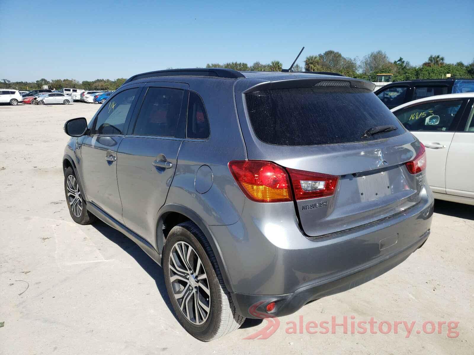 JA4AP4AW0GZ038449 2016 MITSUBISHI OUTLANDER