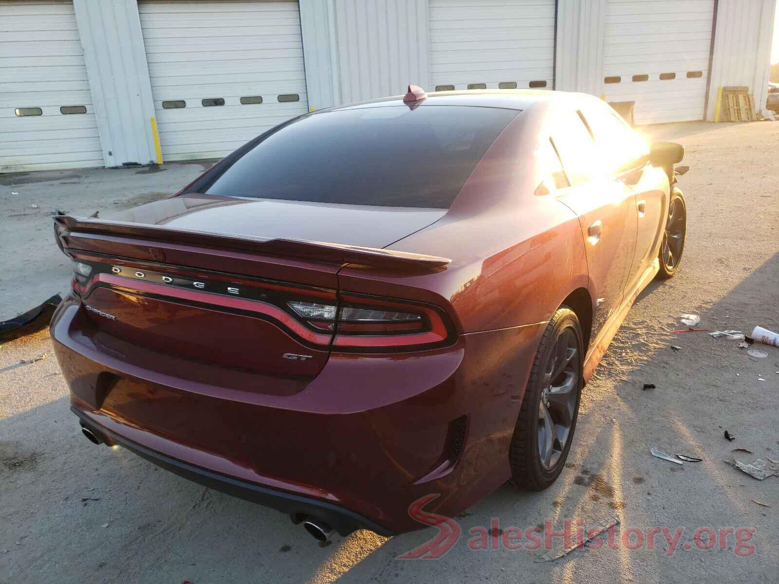 2C3CDXHG2KH706627 2019 DODGE CHARGER