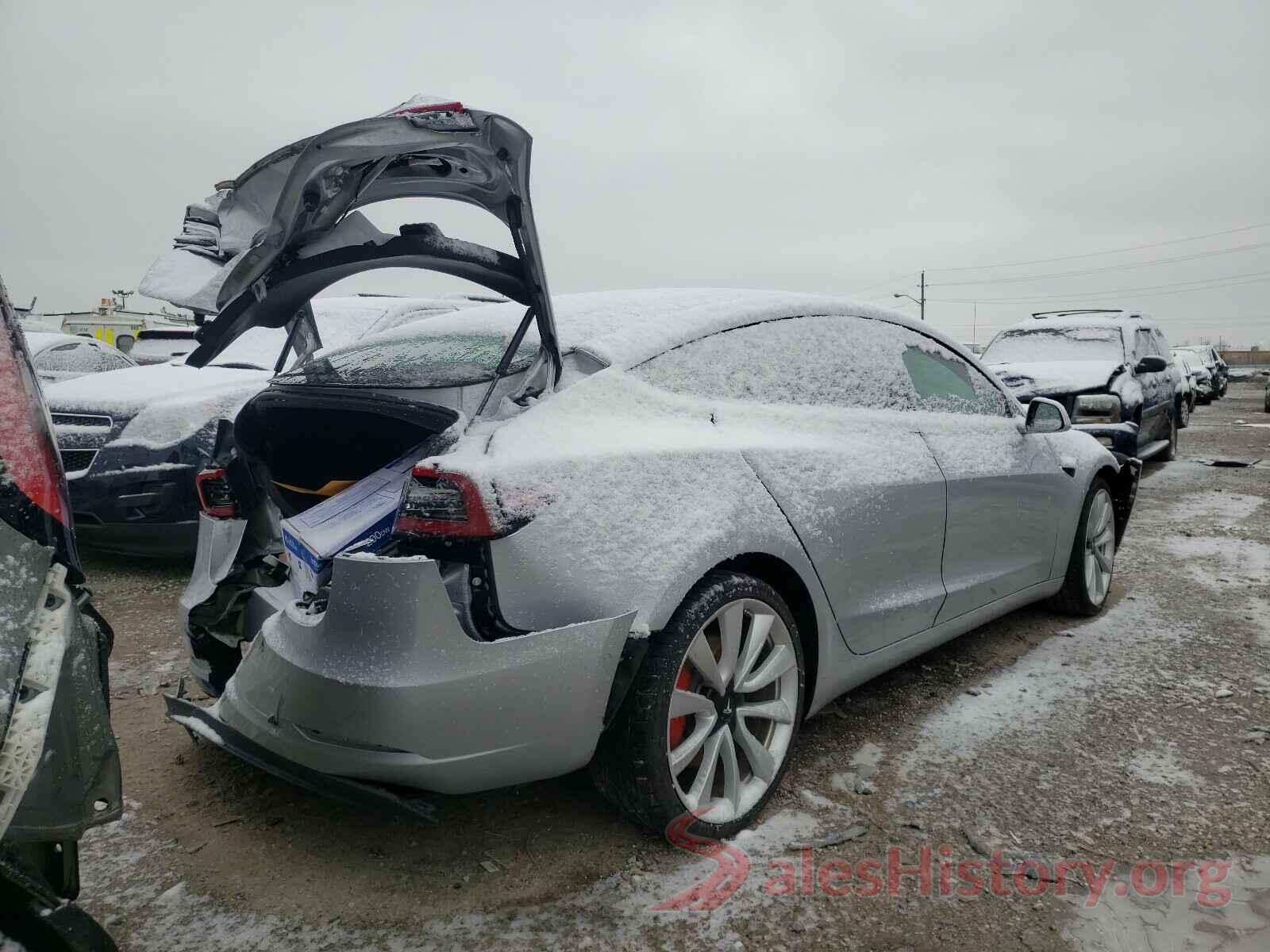 5YJ3E1EB9JF083364 2018 TESLA MODEL 3