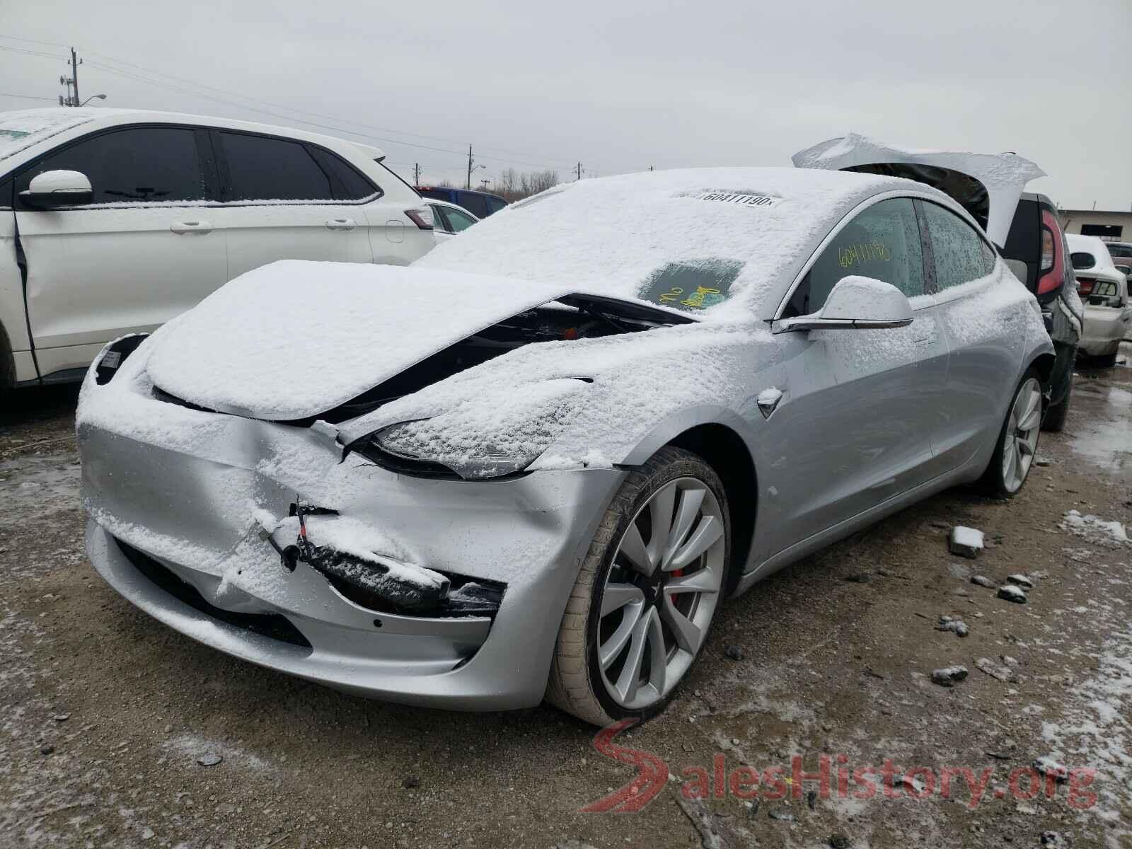 5YJ3E1EB9JF083364 2018 TESLA MODEL 3