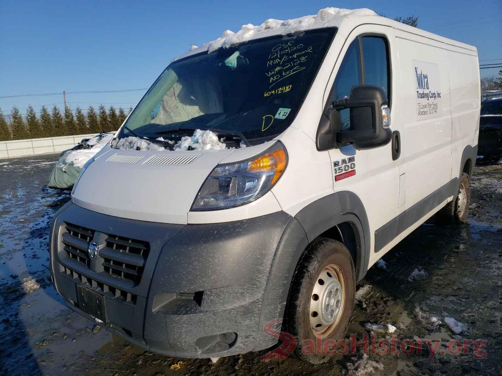 3C6TRVAG2HE532128 2017 DODGE PROMASTER