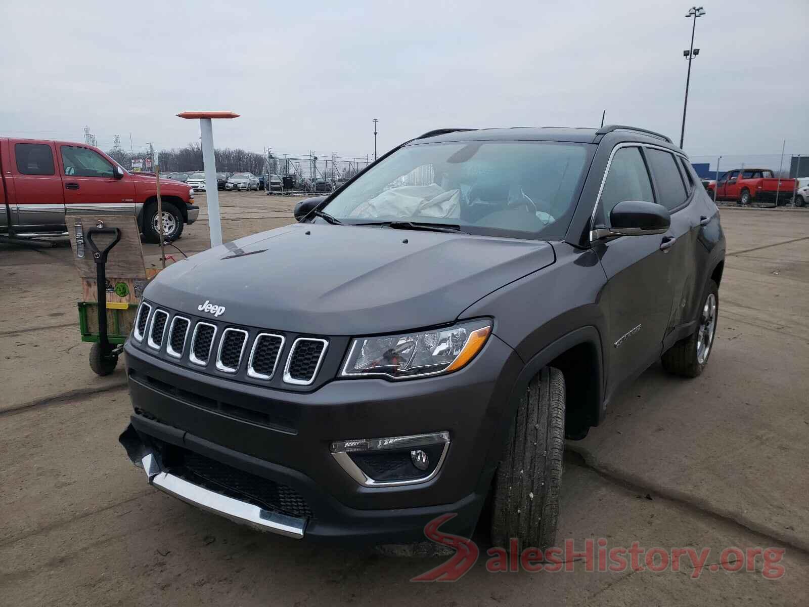 3C4NJDCB8KT843361 2019 JEEP COMPASS