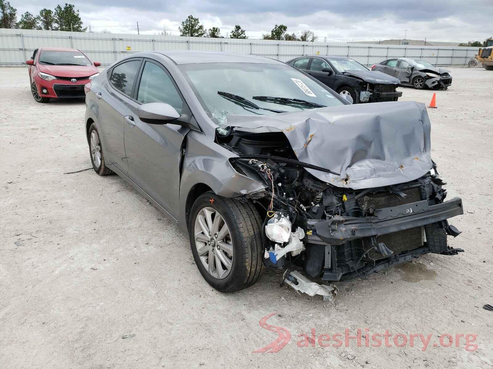 KMHDH4AE0GU650490 2016 HYUNDAI ELANTRA