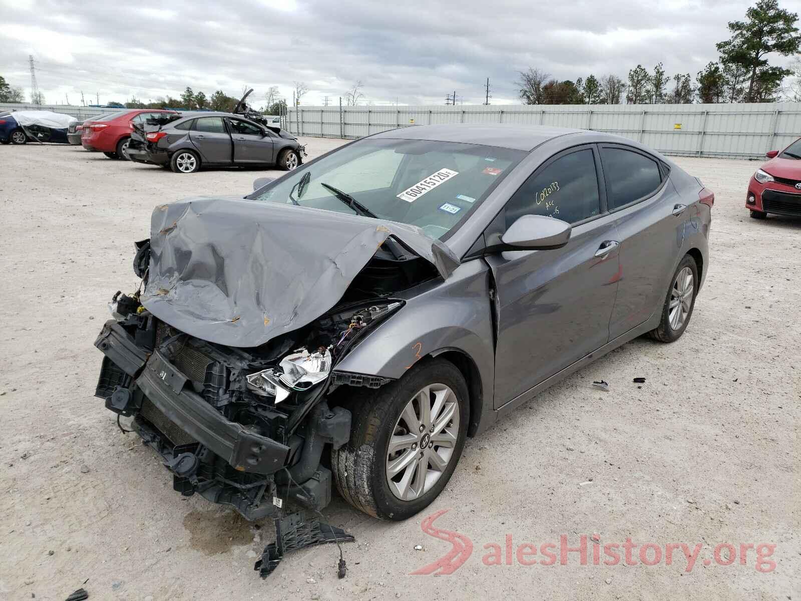 KMHDH4AE0GU650490 2016 HYUNDAI ELANTRA