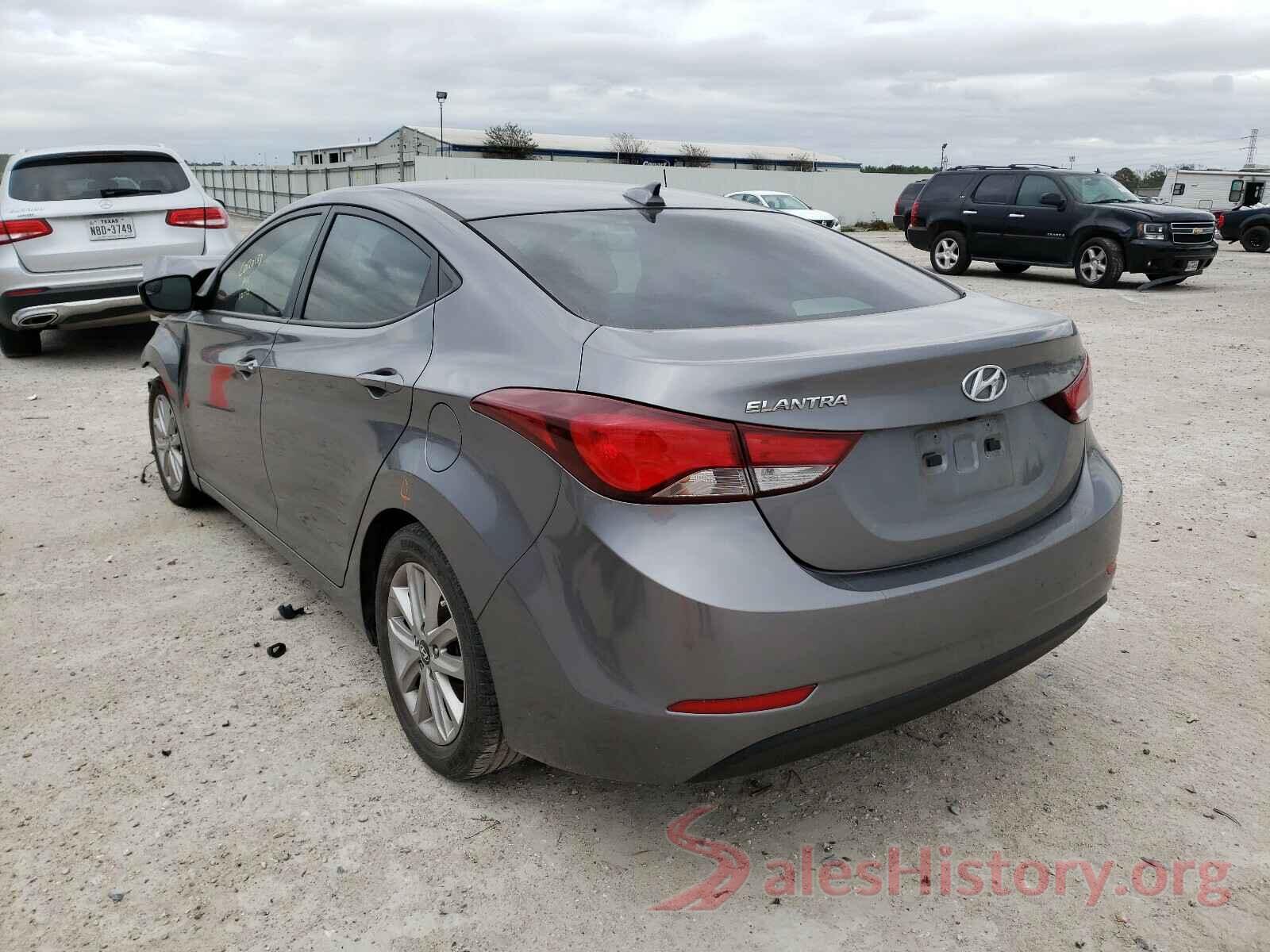 KMHDH4AE0GU650490 2016 HYUNDAI ELANTRA