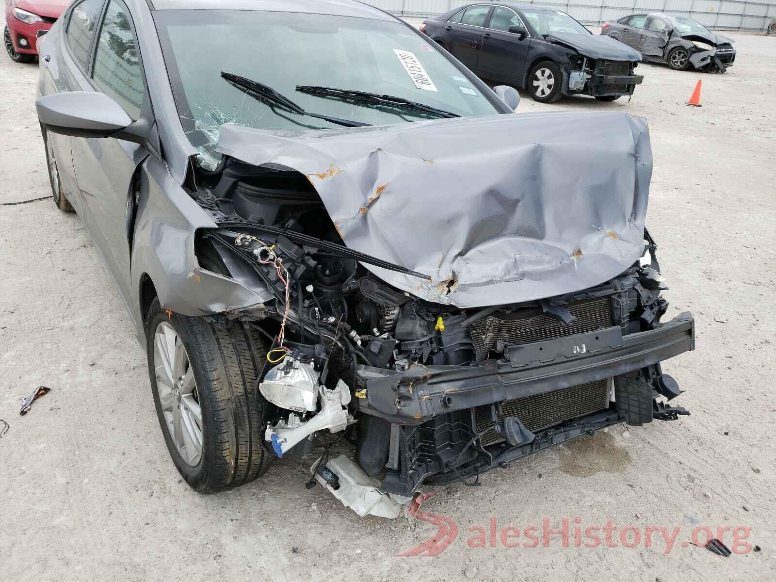 KMHDH4AE0GU650490 2016 HYUNDAI ELANTRA