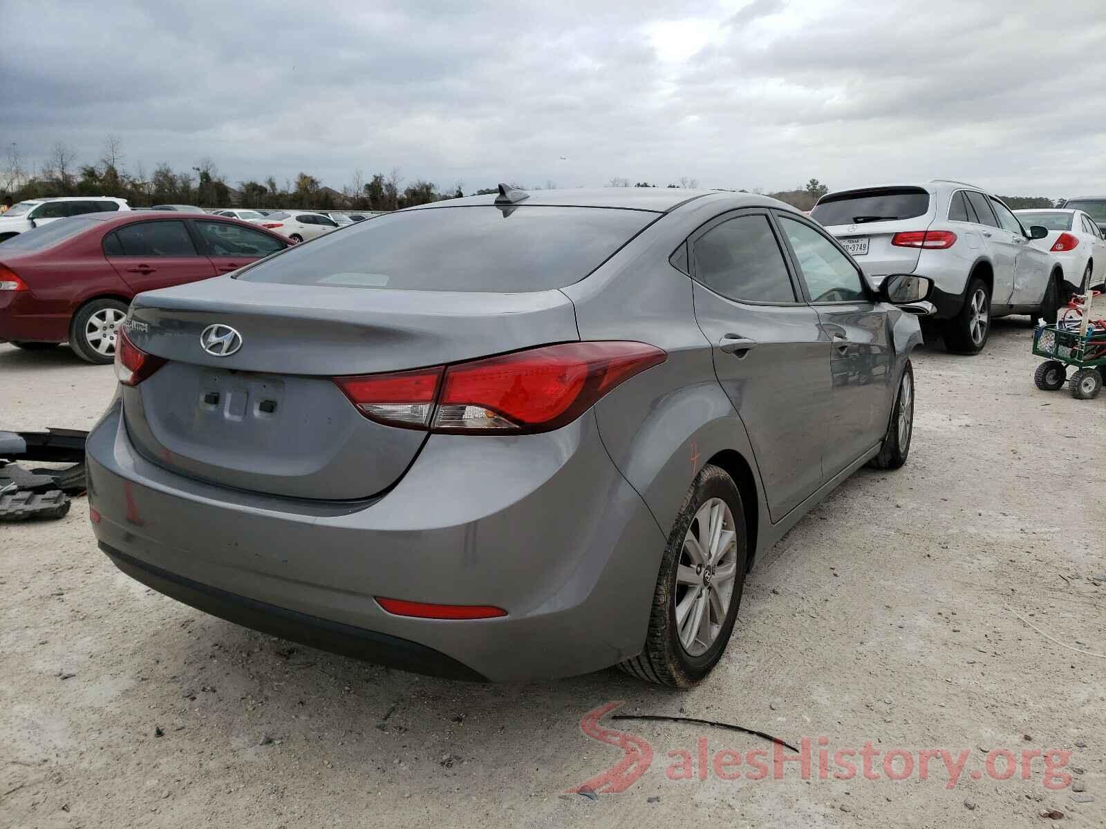 KMHDH4AE0GU650490 2016 HYUNDAI ELANTRA