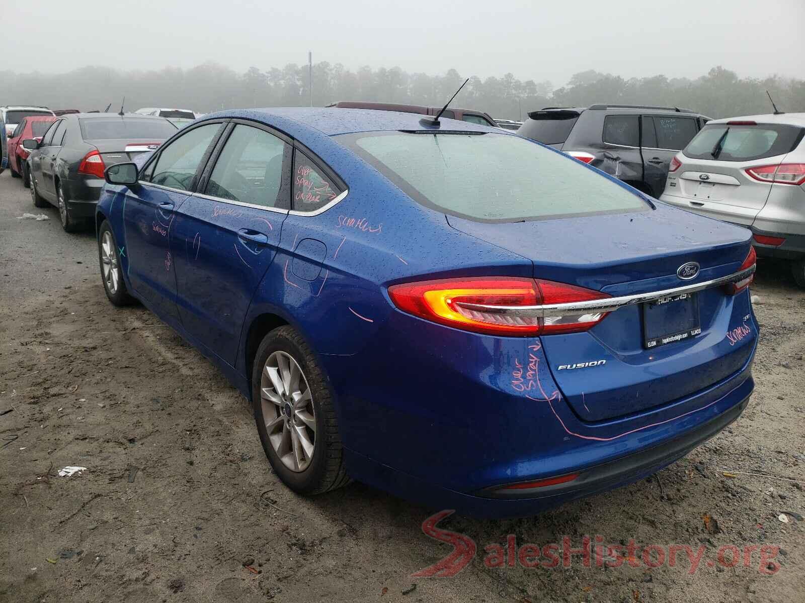 3FA6P0H77HR219661 2017 FORD FUSION