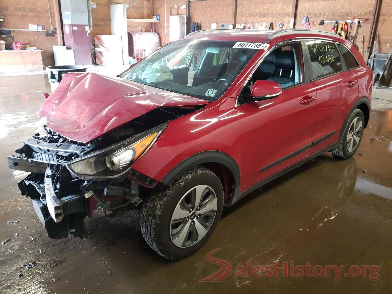 KNDCC3LC5H5036860 2017 KIA NIRO