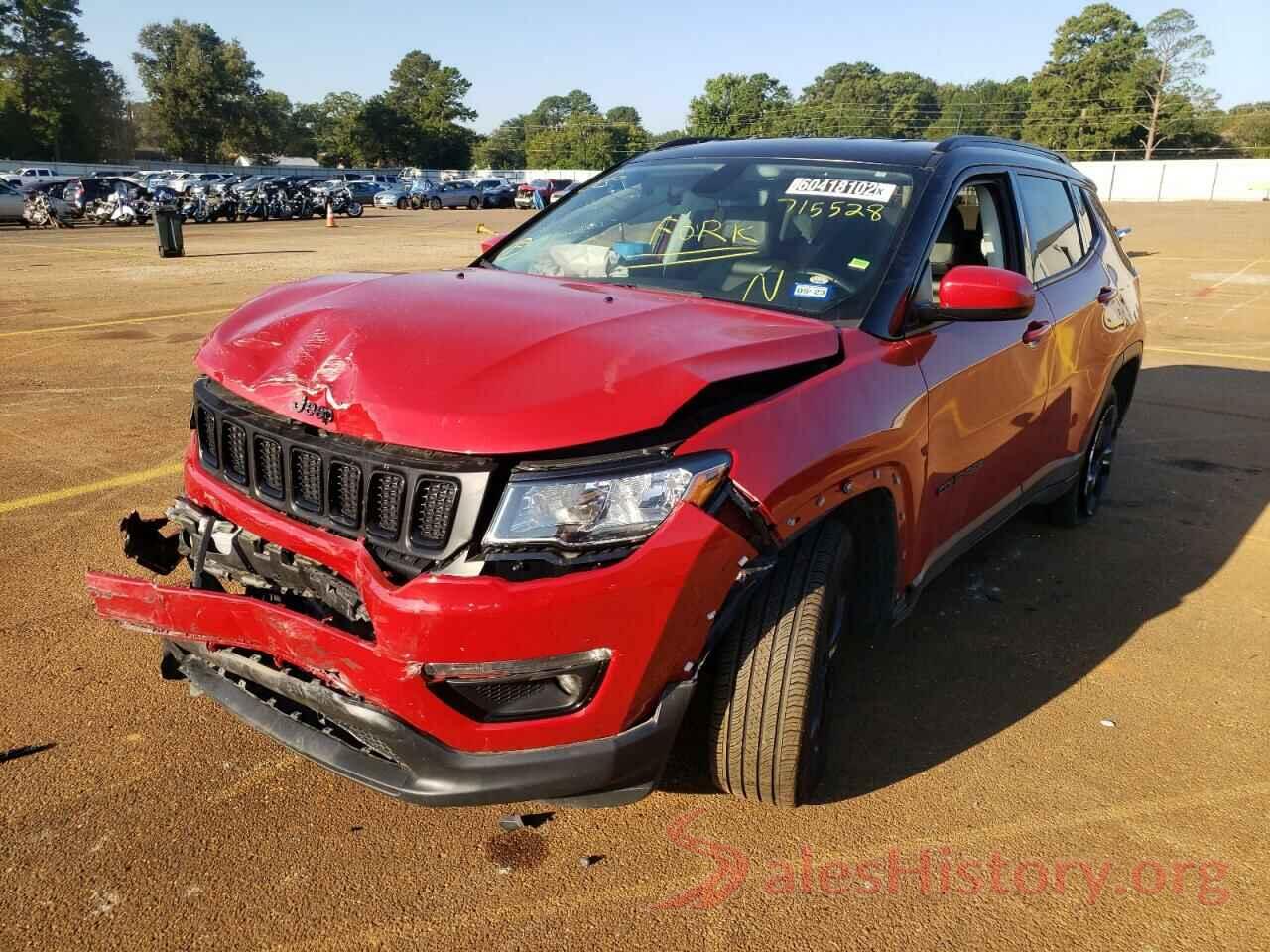 3C4NJCBB9KT715528 2019 JEEP COMPASS